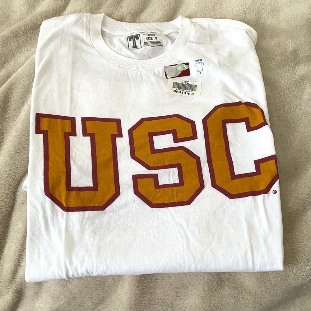 USC University of Southern California College Tee, Small